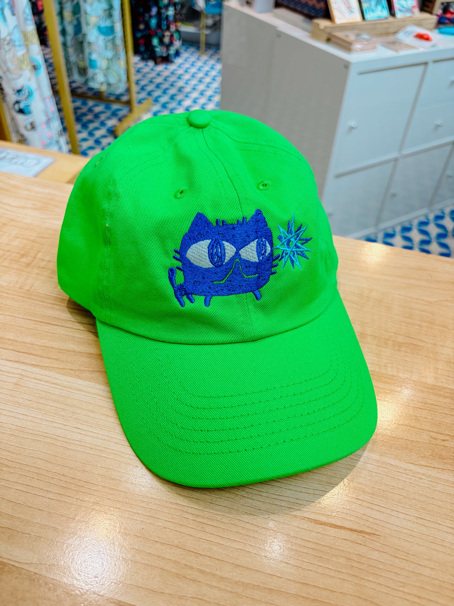 Supah Dad Hats - Embroidered Star Cat