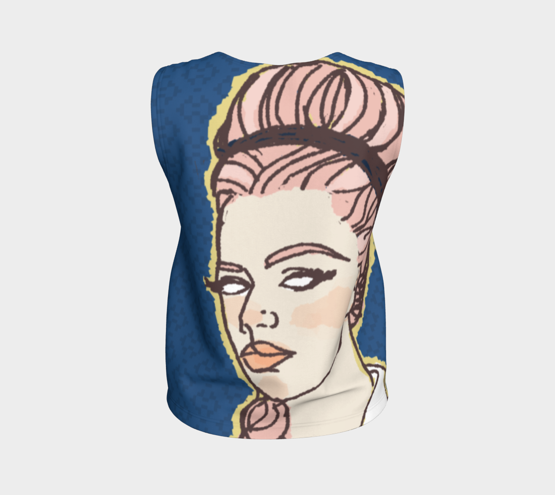 Pink Beehive Tank Top