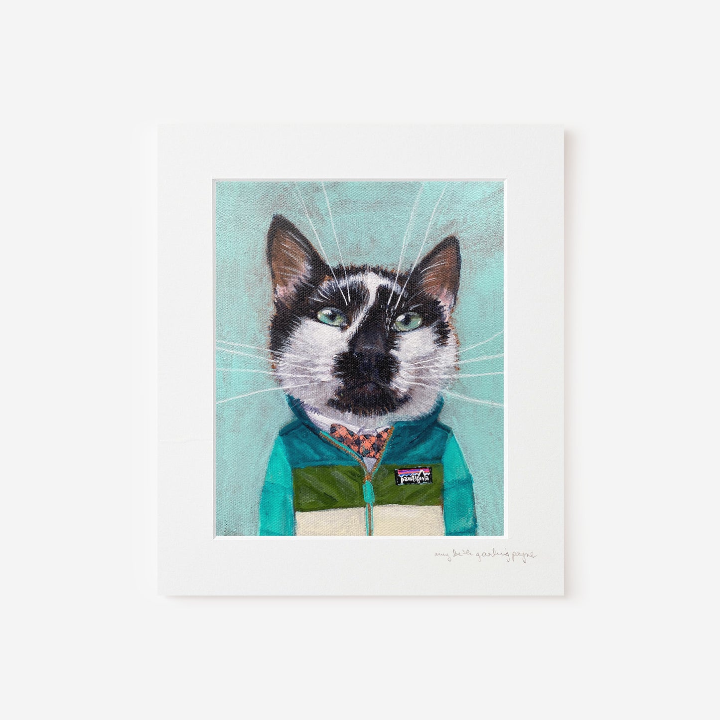 Giclée Print Cat Gatsby