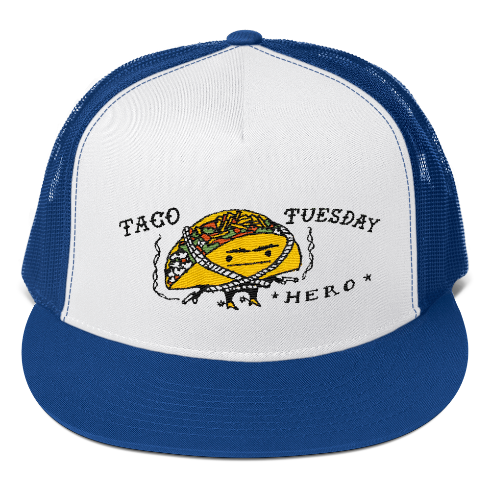 Taco Tuesday Hero Embroidered Trucker Cap