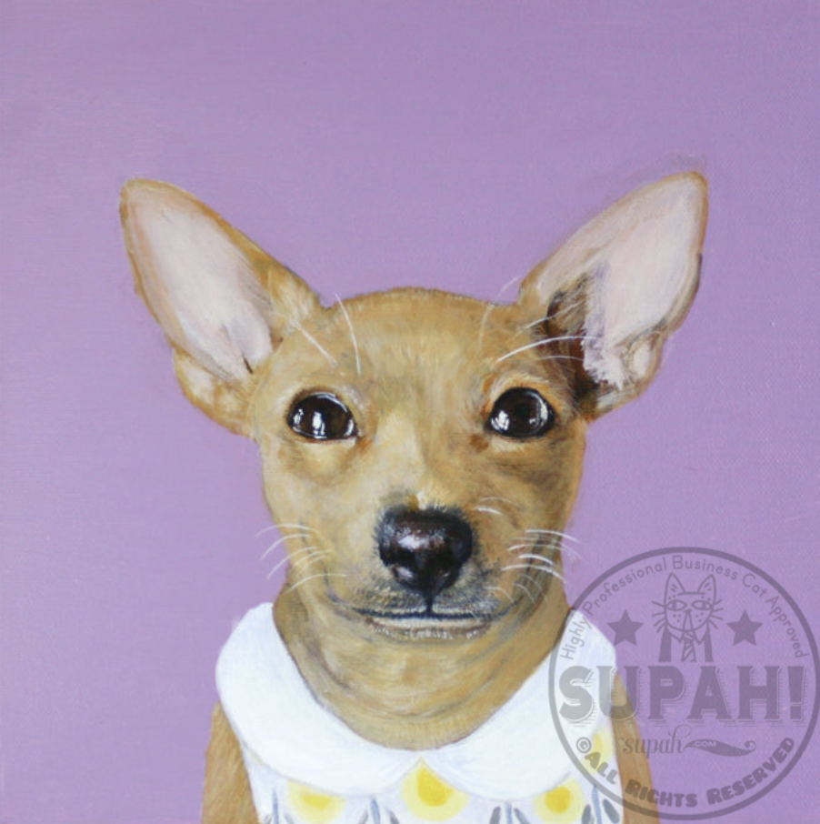 Giclée Print Dog Bambi