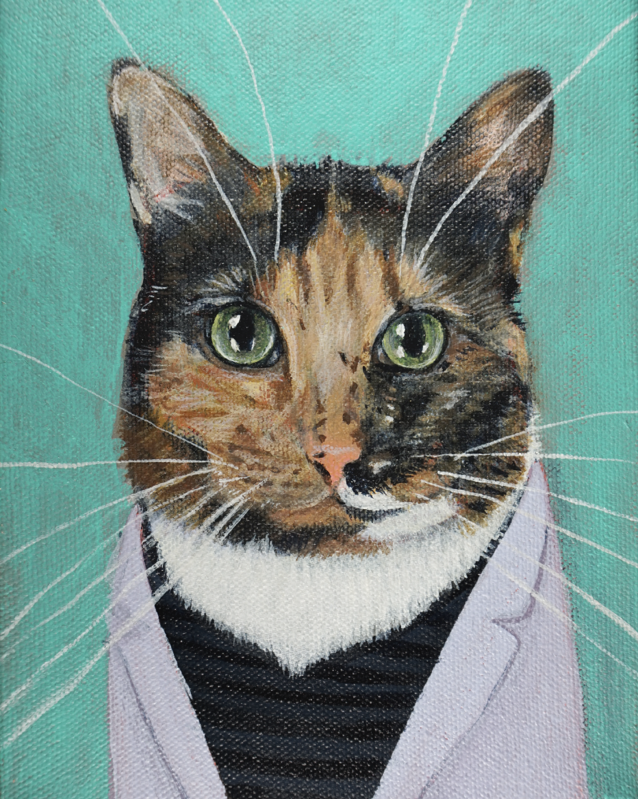 Giclée Print Cat Jellybean