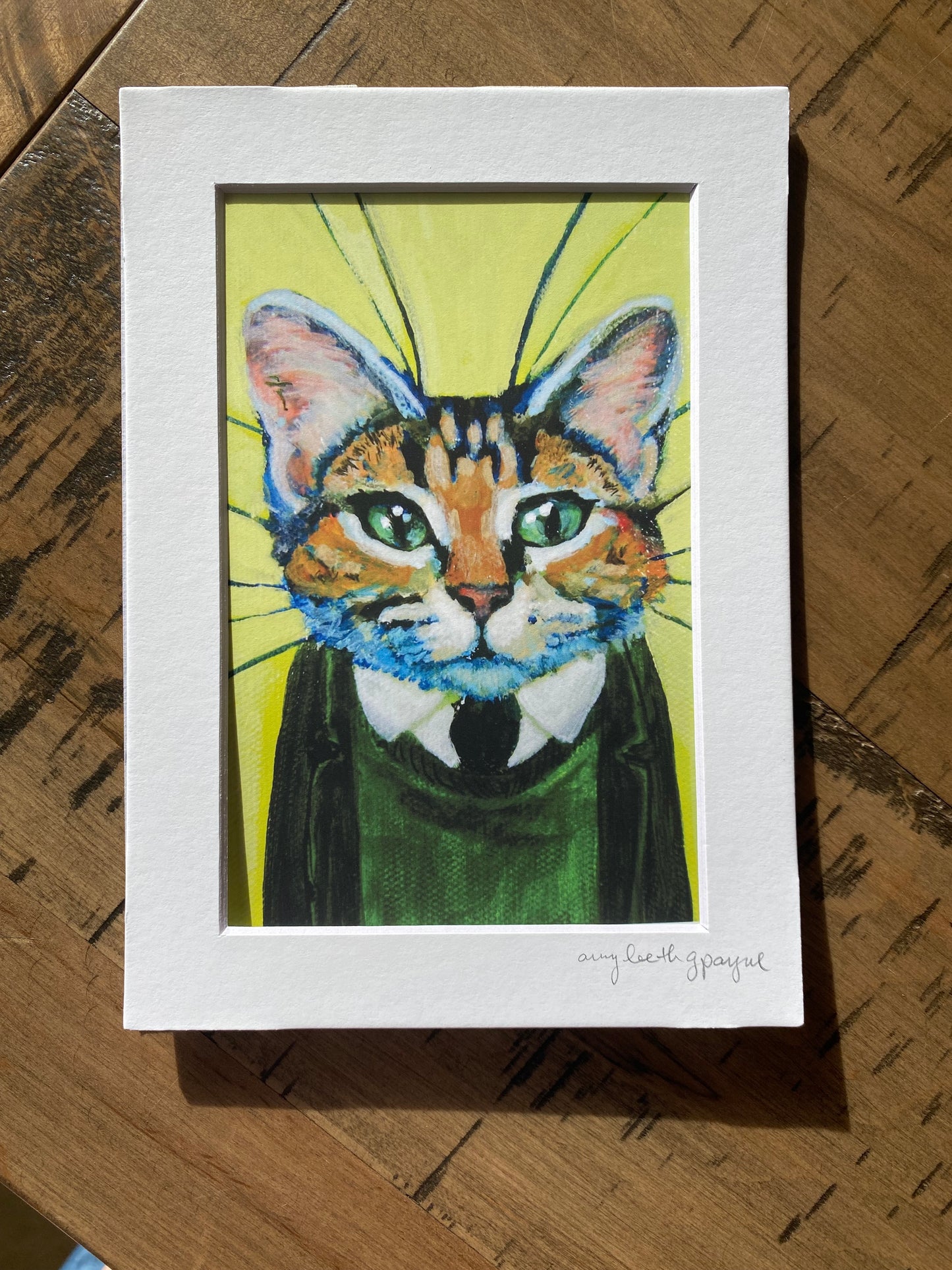 Giclée Print Cat Rollo