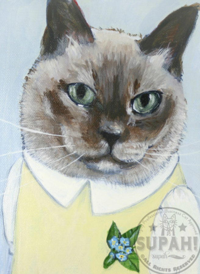Giclée Print Cat Polly