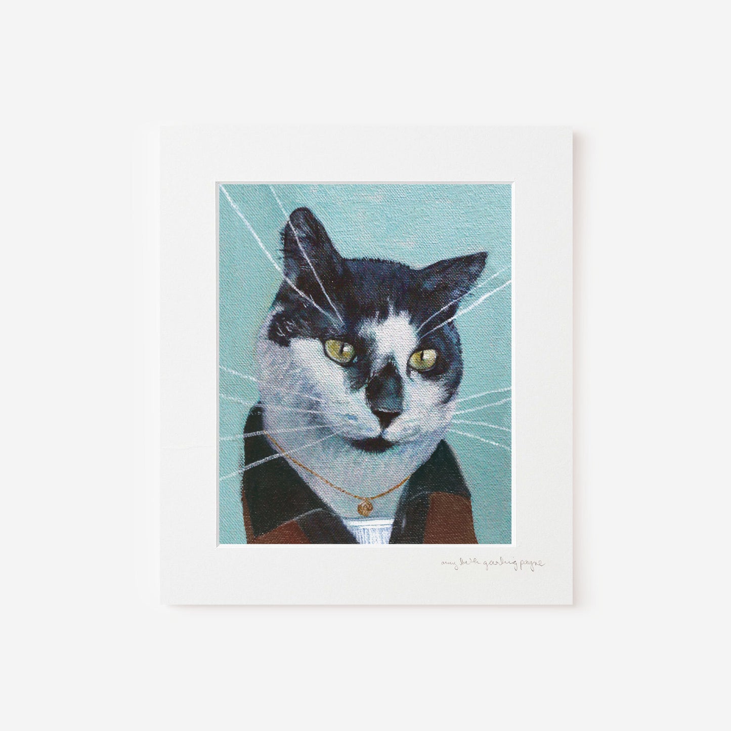 Giclée Print Cat Louie