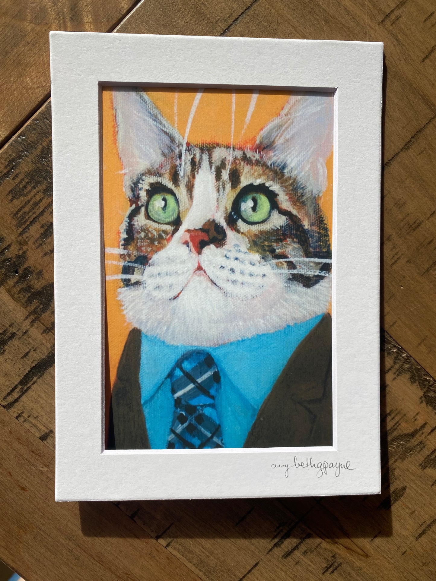 Giclée Print Cat Riley