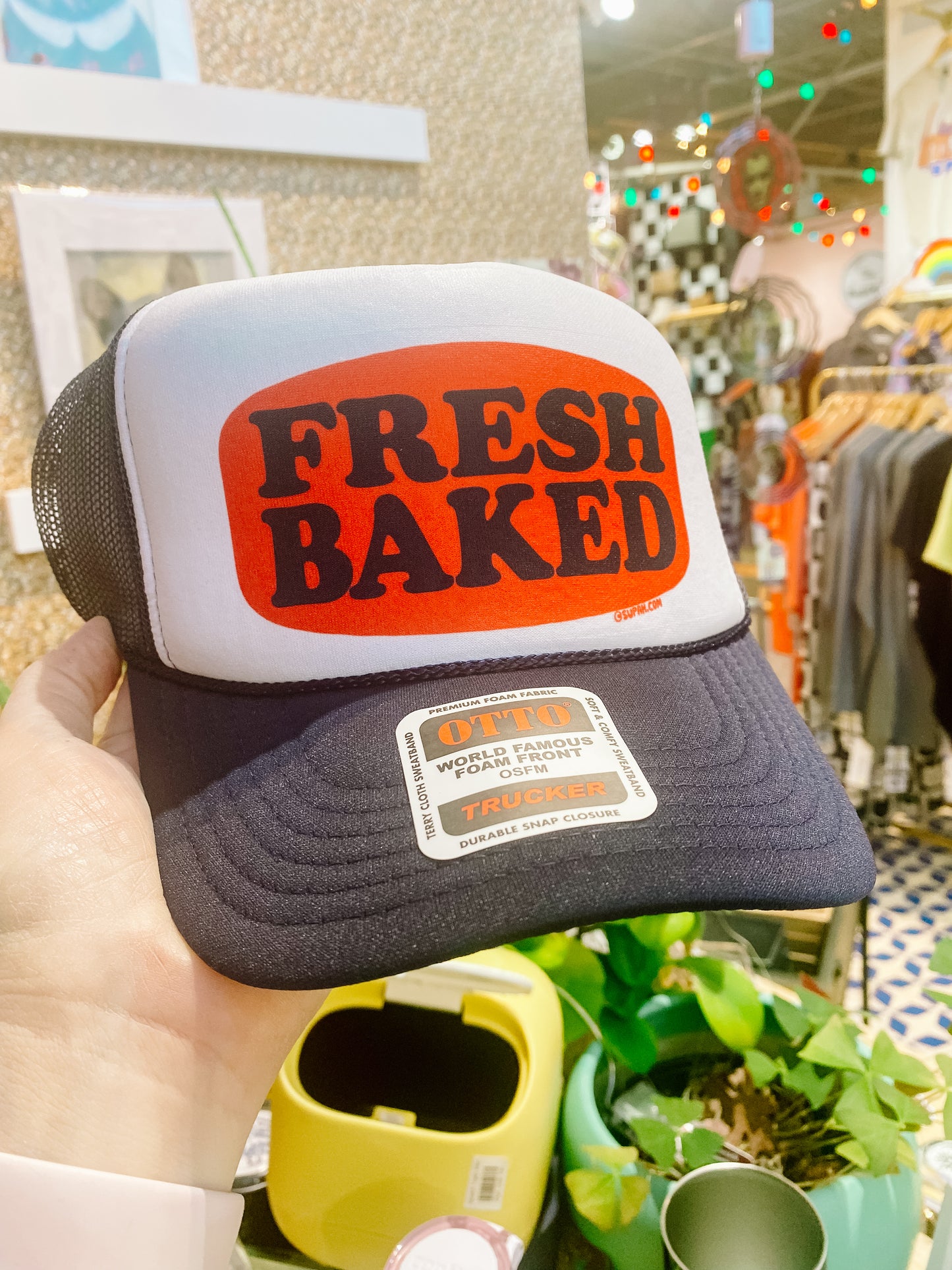 Trucker Hat - Grocery Label