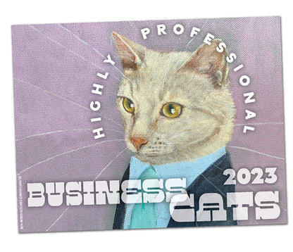 Business Cats Wall Calendar 2023