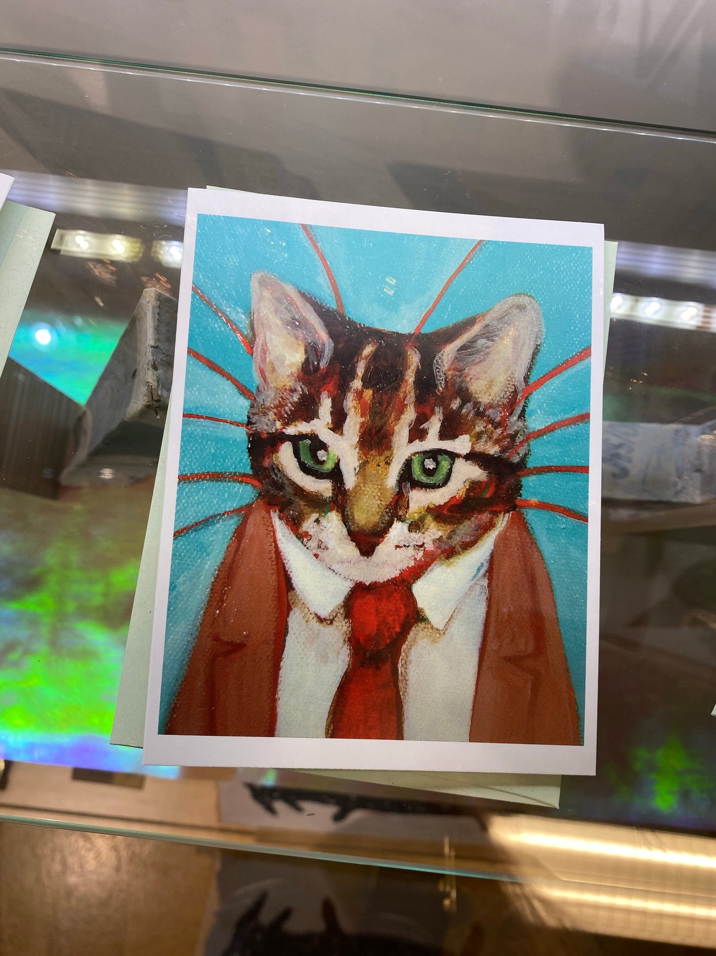 Highly Professional Business Cat Notecard Set