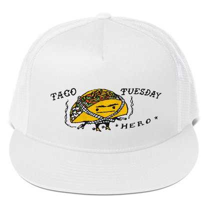 Taco Tuesday Hero Embroidered Trucker Cap