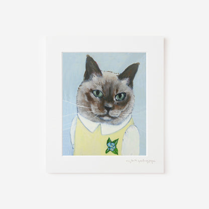Giclée Print Cat Polly