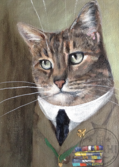 Giclée Print Cat Scout