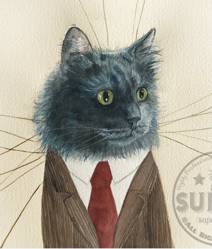 Giclée Print Cat Paquita