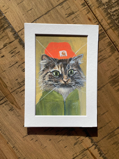 Giclée Print Cat Kitty Kitty