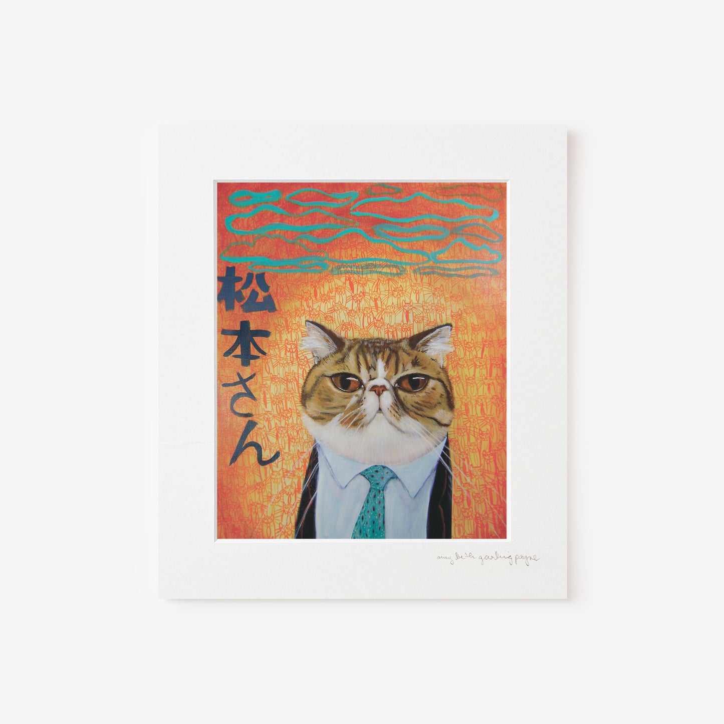 Giclée Print Cat Matsumotosan