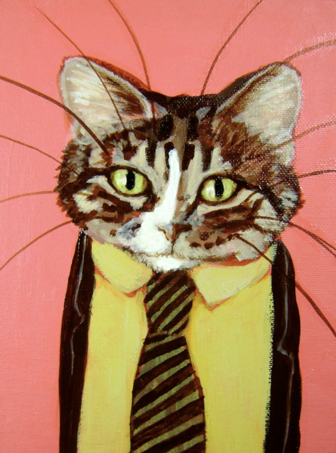 Giclée Print Cat Royal Omsted