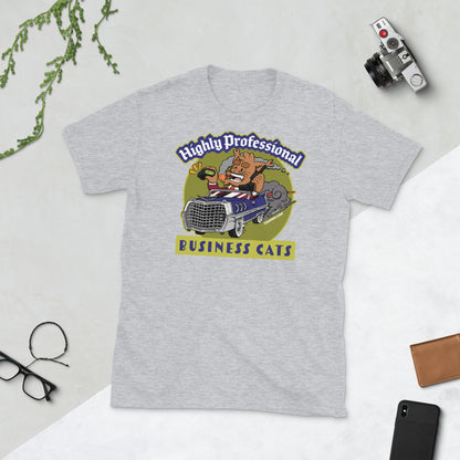 Law Stout Business Cat Short-Sleeve Unisex T-Shirt